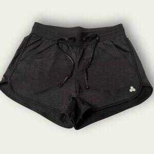 Tek Gear Women’s Black Athletic Running Shorts Size Small Drawstring Activewear